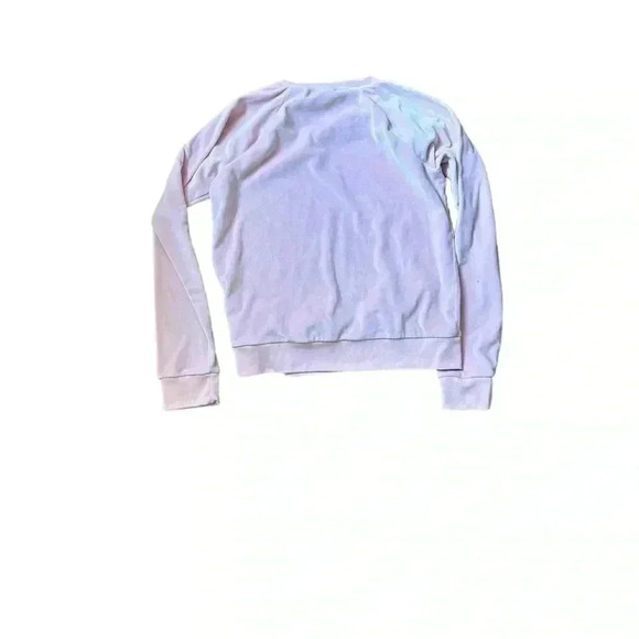 Crewcuts Pink Velour Sweatshirt Kids XL - Picture 4 of 7